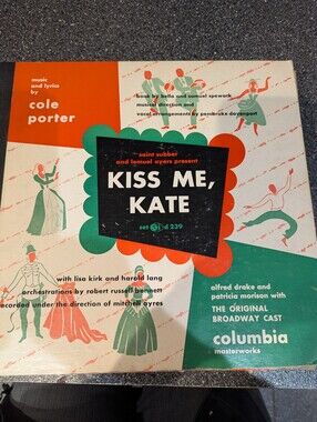 From 1946 Original Cast Broadway Kiss Me Kate Records